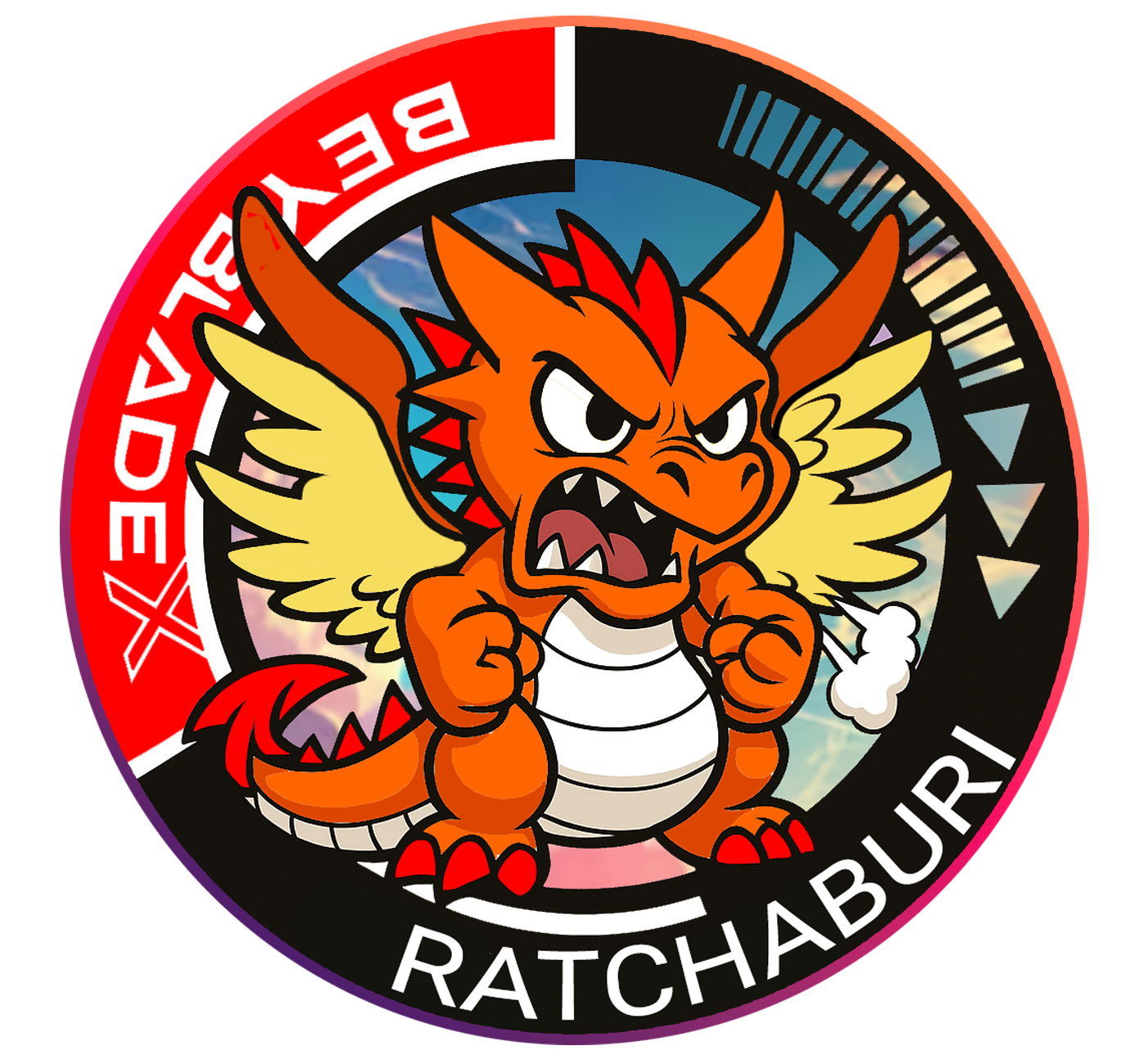 โลโก้ทีม RBBX-Ratchaburi beyblade X