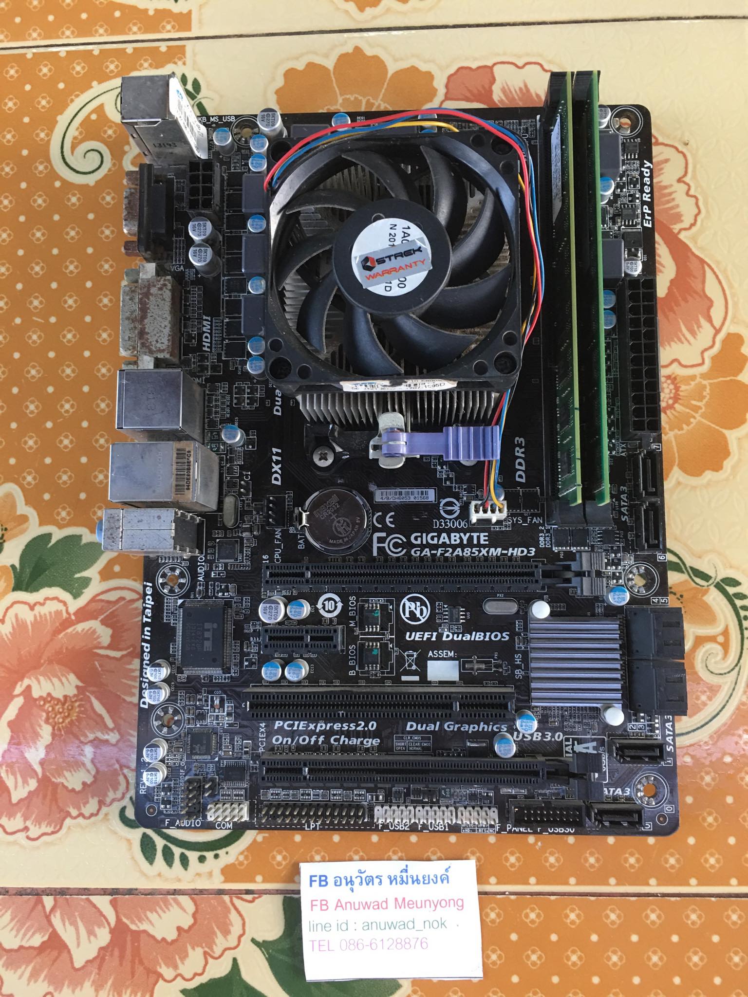 เมนบอร์ด gigabyte + CPU AMD A10-5800k - Overclockzone.com ชุมชนคนไอที ...