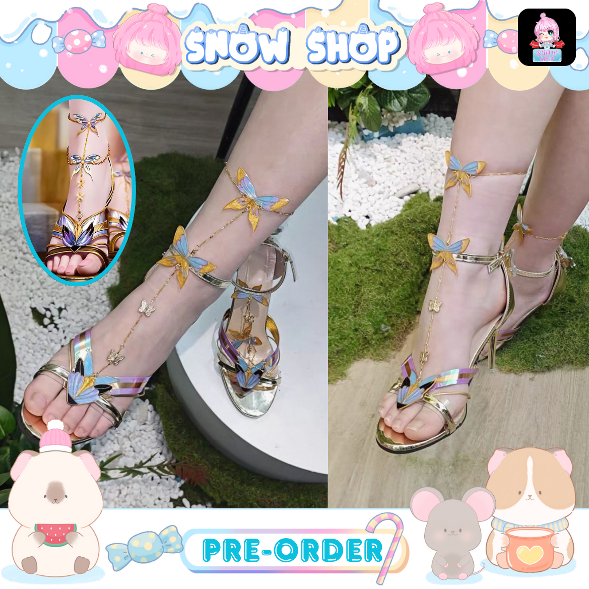 รูปภาพสินค้า 【Pre-Order】สํานักถังเลิศภพจบแดน - รองเท้าหวังตงเอ๋อร์