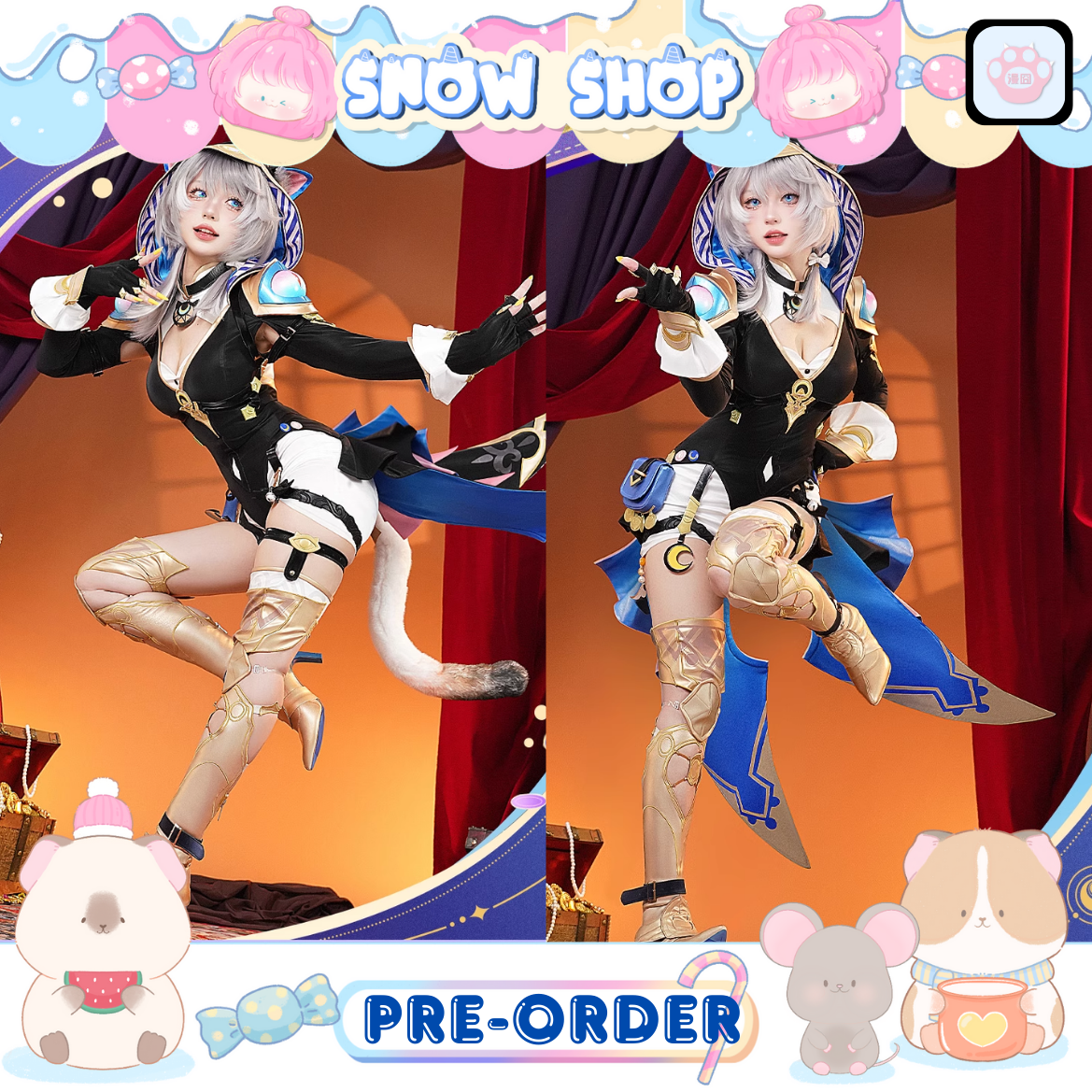 รูปภาพสินค้า 【Pre-Order】ร้าน Monenjoy - ชุด คอสเพลย์ Honkai: Star Rail - Cipher