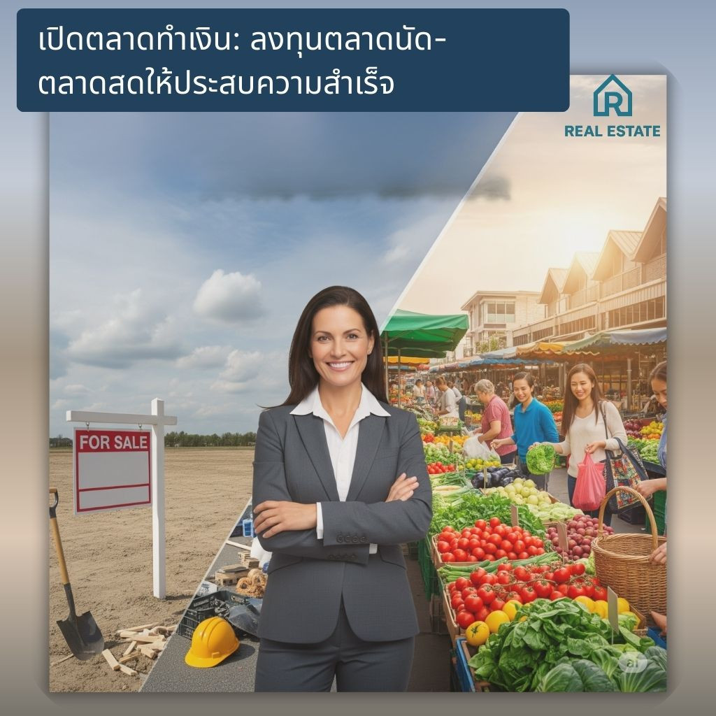 📚  กลยุทธ์ปั้นตลาดนัด-ตลาดสด ให้ปังบนพื้นที่ของคุณ