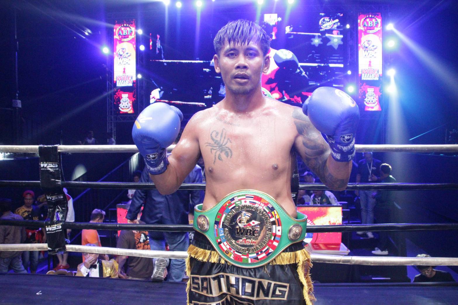 "ปัญญา" คว้าชัยคาดเข็มขัดแชมป์ WBC Asia ในศึก NARIS HIGHLAND BOXING PROMOTIONS