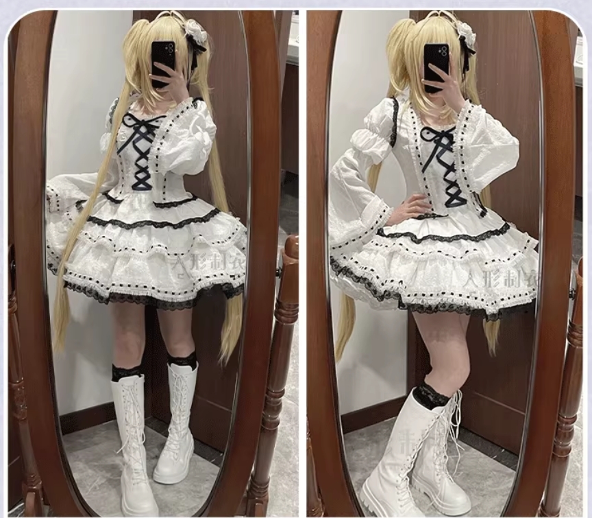 รูปภาพสินค้า 【LostDoll】Shugo Chara - ชุดคอสเพลย์ อุทาอุ ชุดขาว รูปภาพสินค้า 【LostDoll】Shugo Chara - ชุดคอสเพลย์ อุทาอุ ชุดขาว