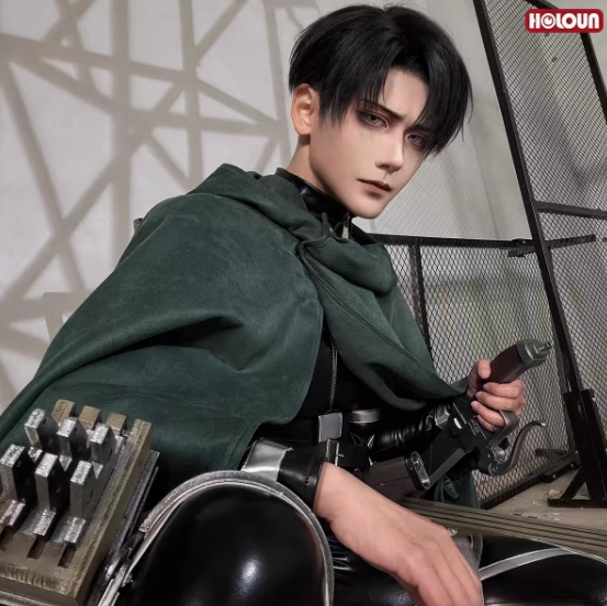 รูปภาพสินค้า 【Attack On Titan】 - เสื้อคลุมหน่วยสำรวจ เนื้อผ้าดี งานปักสวย