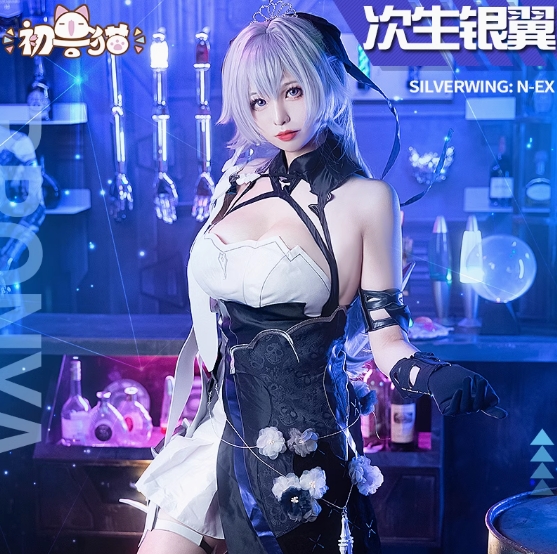 รูปภาพสินค้า 【แมวขาว初兽猫】 – ชุดคอสเพลย์ Honkai Impact 3rd