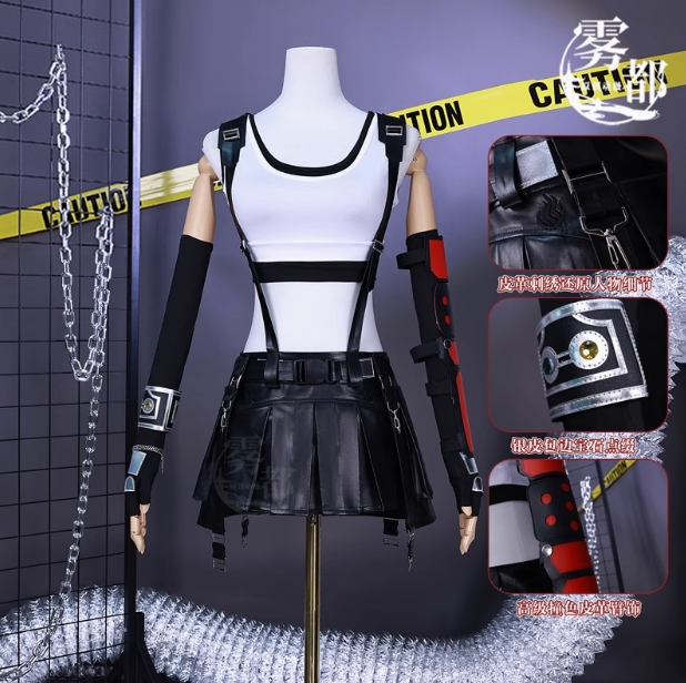 รูปภาพสินค้า 【Pre-Order】Final Fantasy ชุดคอสเพลย์ Tifa รูปภาพสินค้า 【Pre-Order】Final Fantasy ชุดคอสเพลย์ Tifa
