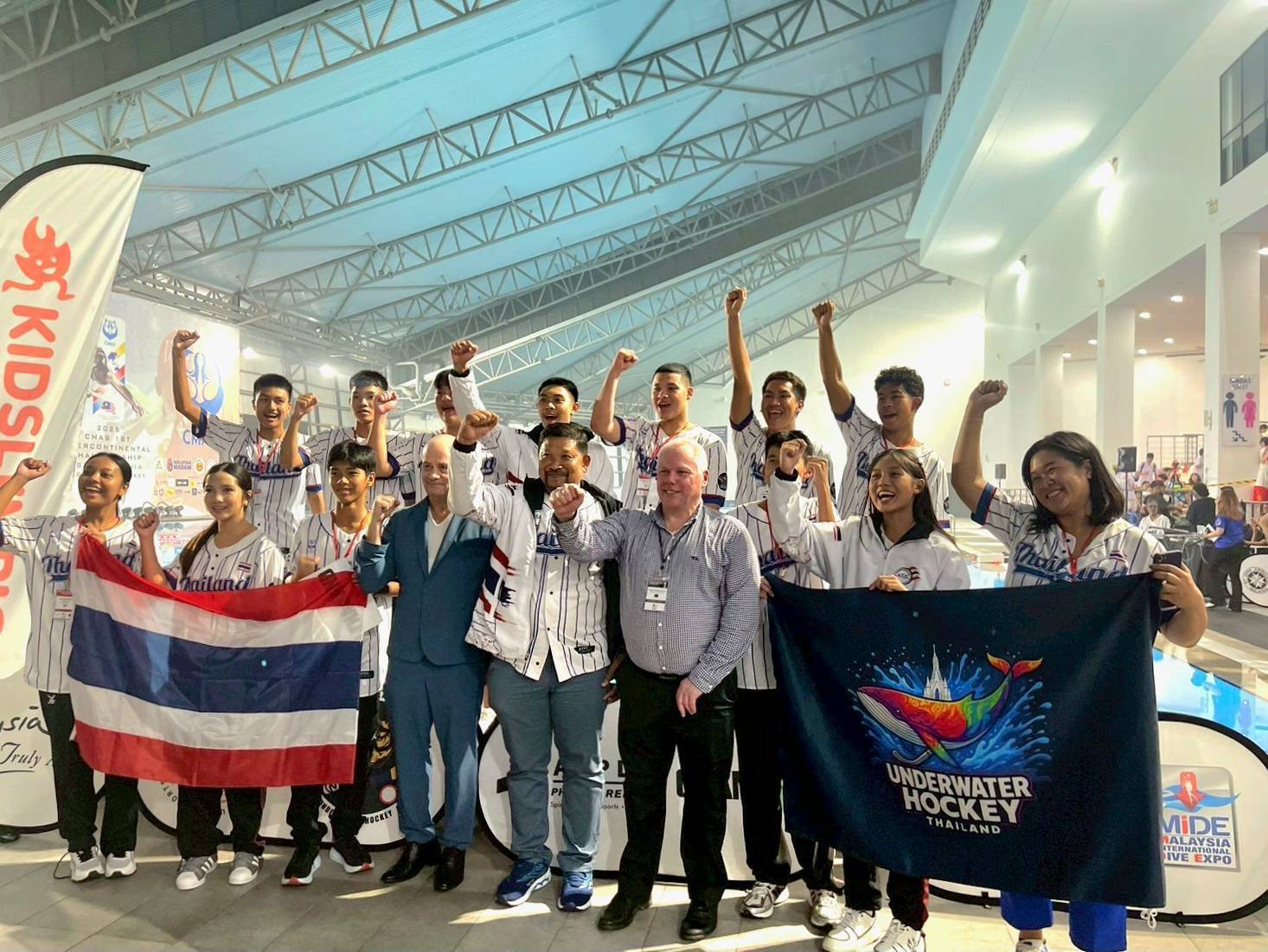 เปิดฉากเวทีโลก! ฮอกกี้ใต้น้ำ U19 ไทย คว้าอันดับ 4 ศึกเอเชีย-โอเชียเนีย
