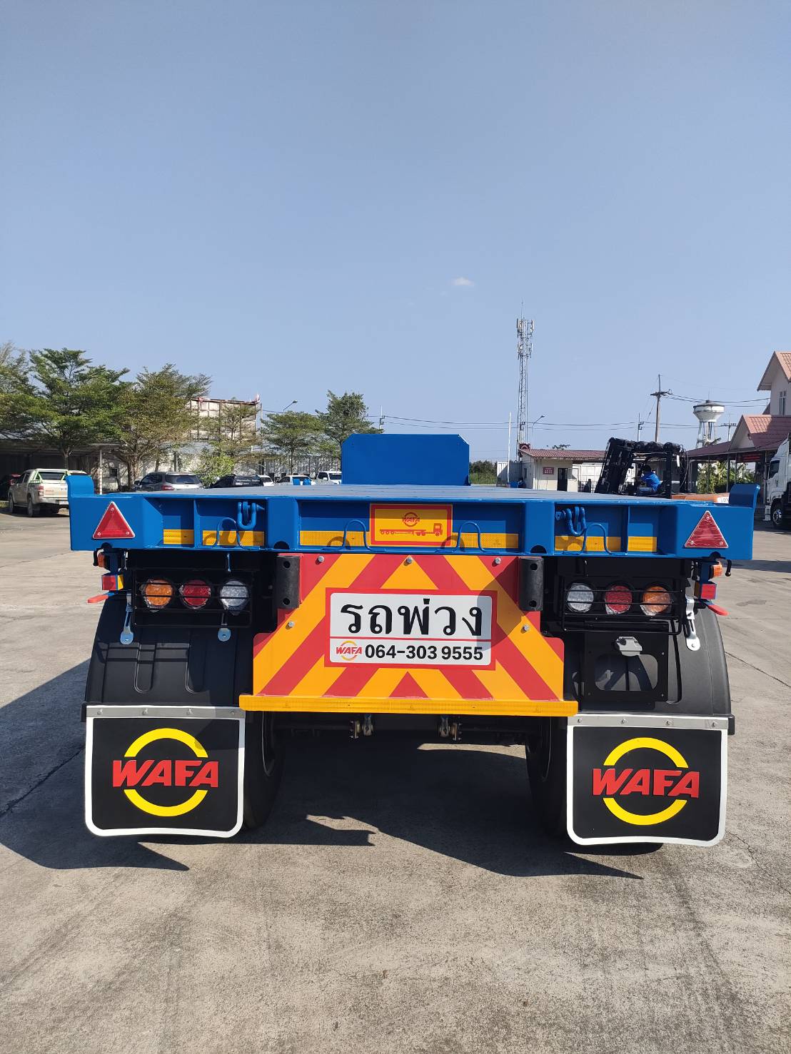 การใช้งานหางพื้นเรียบ WAFA