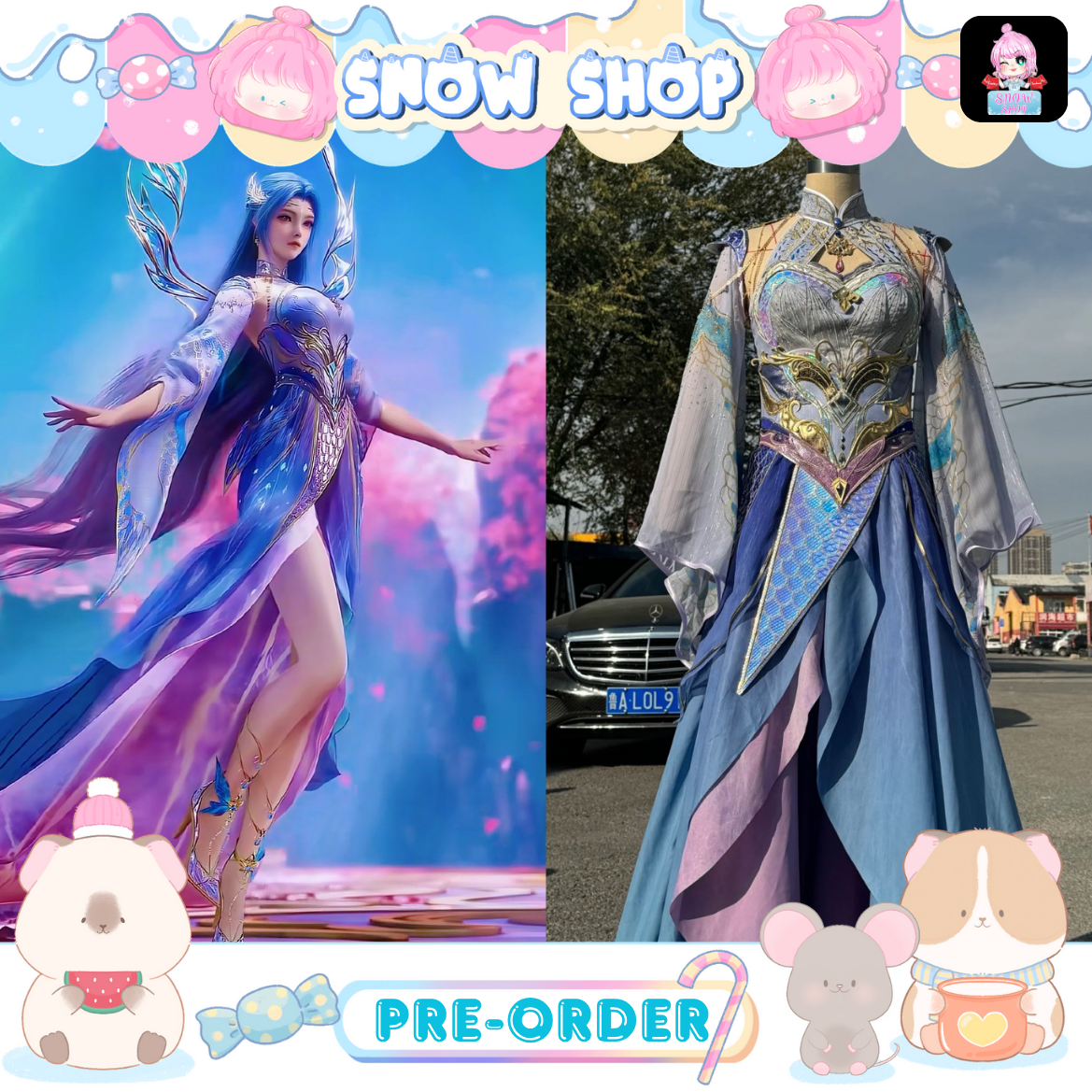 รูปภาพสินค้า 【Pre-Order】สำนักถังเลิศภพจบแดน ชุดคอสเพลย์ถังอู่ถง ร่างใหม่