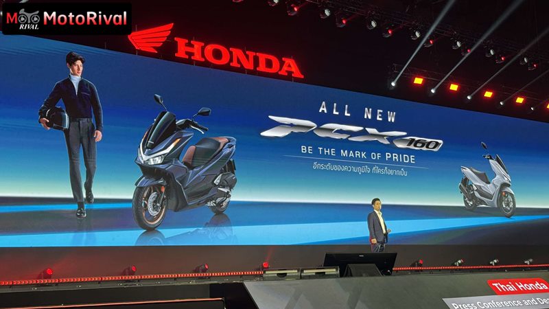 2025 Honda PCX 160 Thai debut 100000