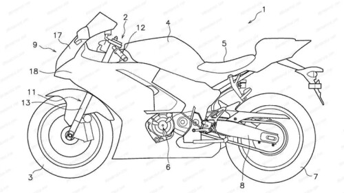 2025 yamaha yzf r7 patent 101