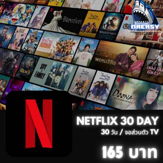 Netflix 4K /30วัน (TV) (จอส่วนตัว)