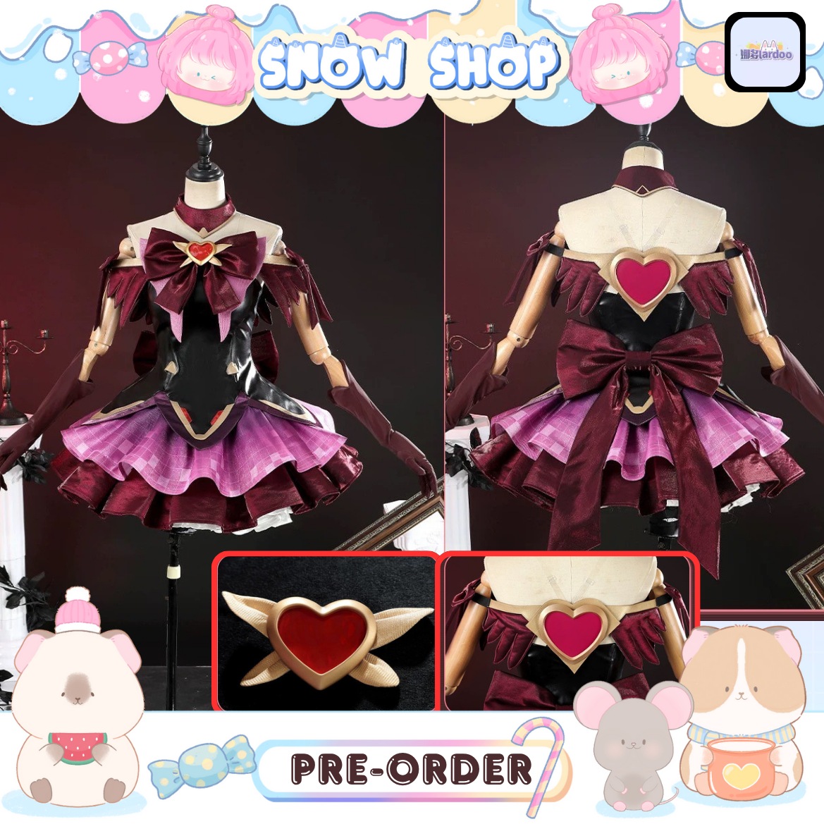 รูปภาพสินค้า 【Pre-Order】lardoo娜多 – ชุดคอสเพลย์ เกม Overwatch รูปภาพสินค้า 【Pre-Order】lardoo娜多 – ชุดคอสเพลย์ เกม Overwatch