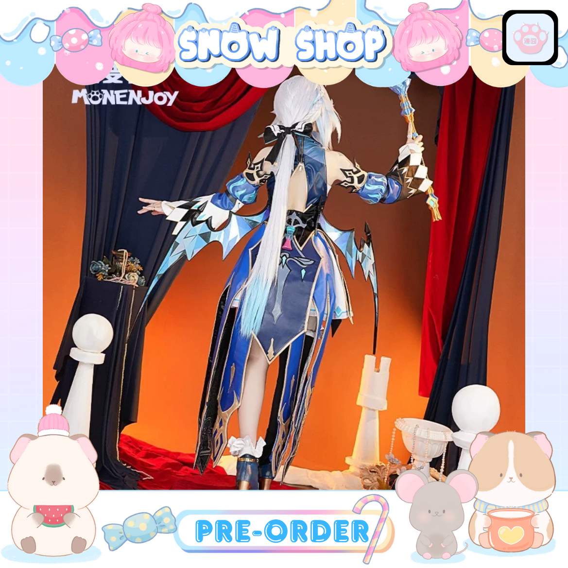 รูปภาพสินค้า 【Pre-Order】ร้าน Monenjoy - Honkai: Star Rail ชุดคอสเพลย์+ปีก Cerydra รูปภาพสินค้า 【Pre-Order】ร้าน Monenjoy - Honkai: Star Rail ชุดคอสเพลย์+ปีก Cerydra