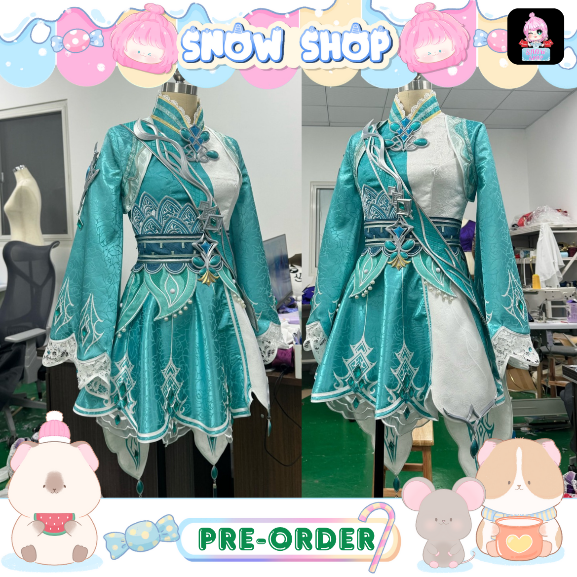 รูปภาพสินค้า 【Pre-Order】วิถีกระบี่เฉินซิน - ชุดคอสเพลย์ นิ่งหรงหรงเด็ก