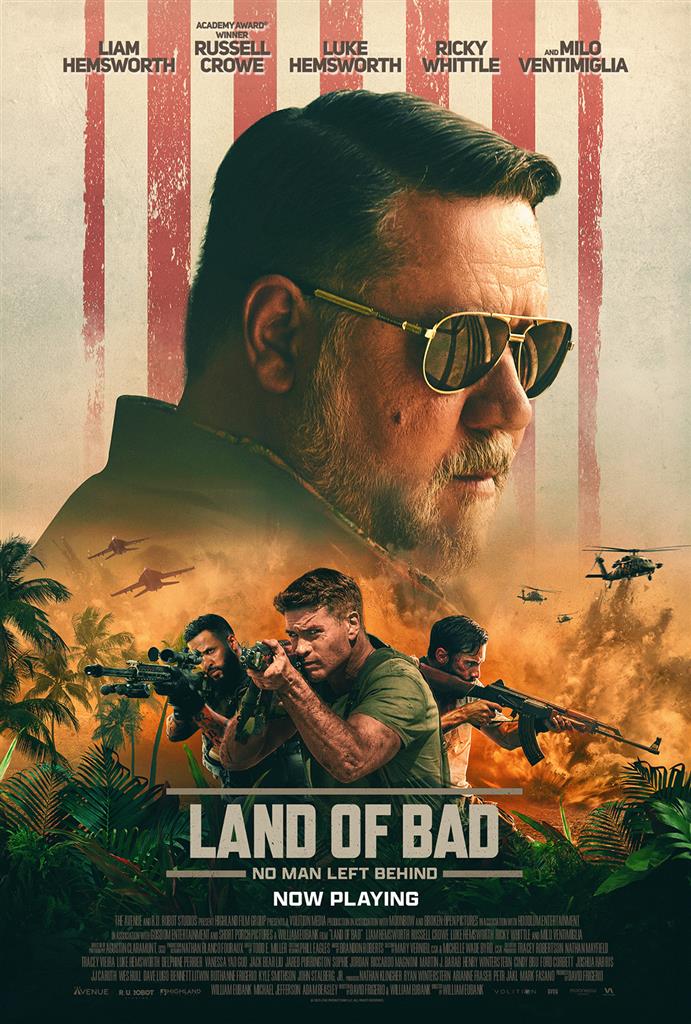 Land Of Bad (2024) แลนด์ ออฟ แบด [พากย์:อังกฤษ 5.1][SUB:อังกฤษ][1080i/p]