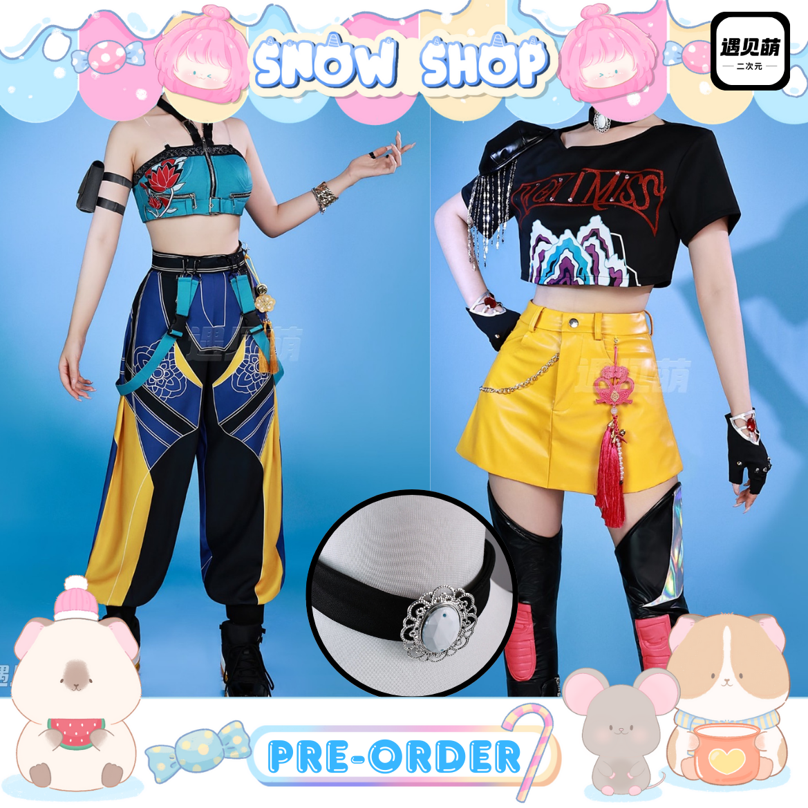 รูปภาพสินค้า 【Pre-Order】Kpop Demon Hunters - Mira , Zoey ร้าน Moe Shop 遇见萌 - ชุดคอสเพลย์ รูปภาพสินค้า 【Pre-Order】Kpop Demon Hunters - Mira , Zoey ร้าน Moe Shop 遇见萌 - ชุดคอสเพลย์