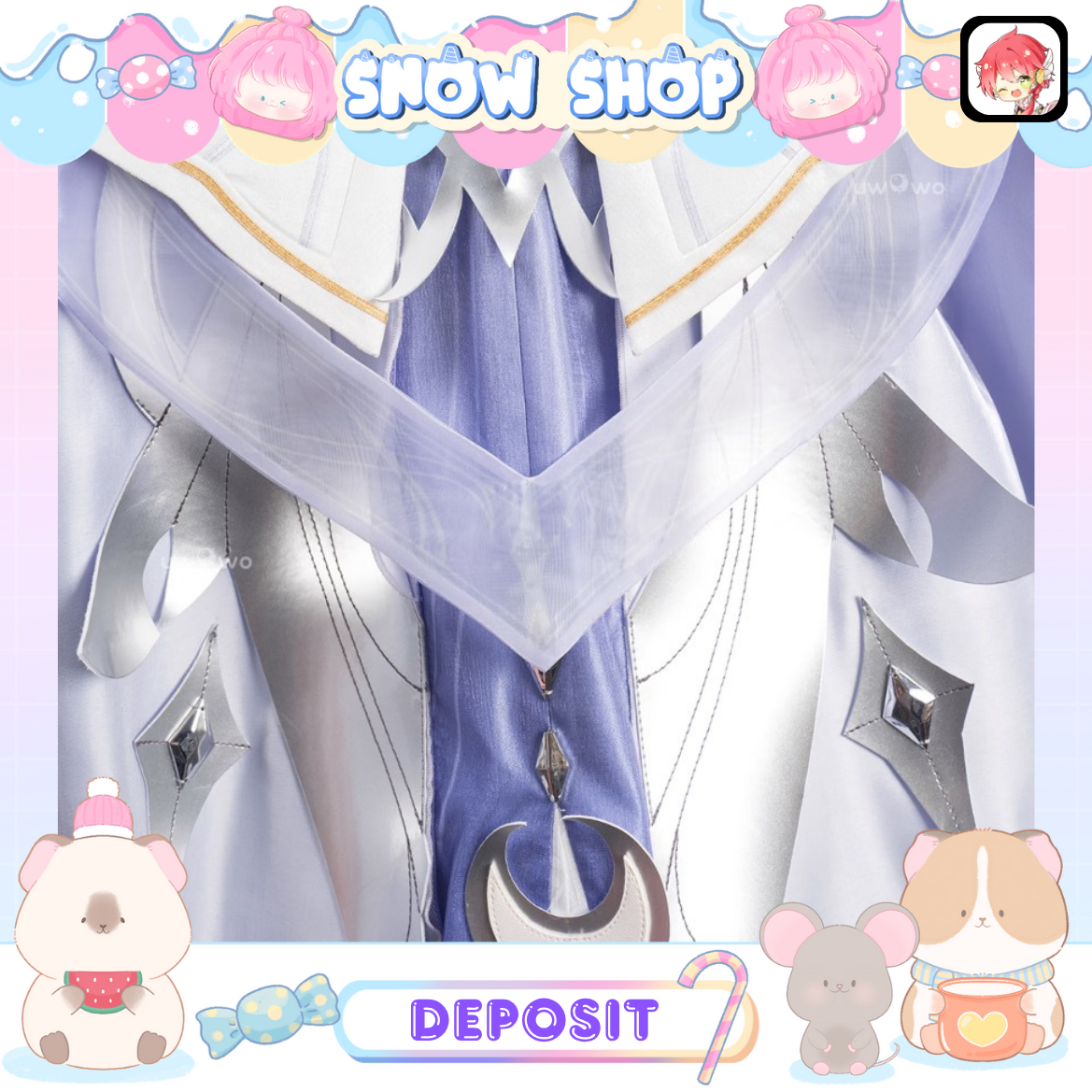 รูปภาพสินค้า 【สินค้าเปิดจอง】ร้าน Uwowo - Genshin Impact - ชุดคอสเพลย์ Columbina