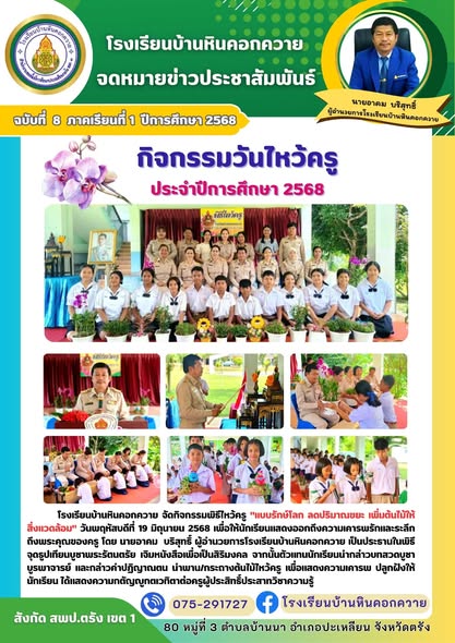 [Image of กิจกรรมวันไหว้ครู]