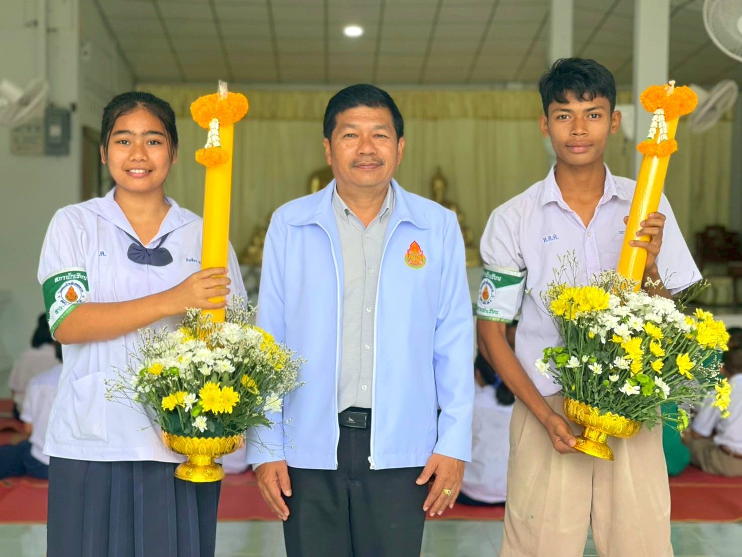 [ภาพกิจกรรมวันอาสาฬหบูชาและวันเข้าพรรษา 1]