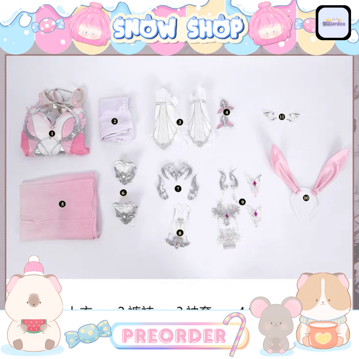 รูปภาพสินค้า 【Pre-Order】ร้าน lardoo娜多– ชุดคอสเพลย์ เสี่ยวอู่ ฟื้นคืนชีพ **สินค้าลิขสิทธิ์แท้** รูปภาพสินค้า 【Pre-Order】ร้าน lardoo娜多– ชุดคอสเพลย์ เสี่ยวอู่ ฟื้นคืนชีพ **สินค้าลิขสิทธิ์แท้**