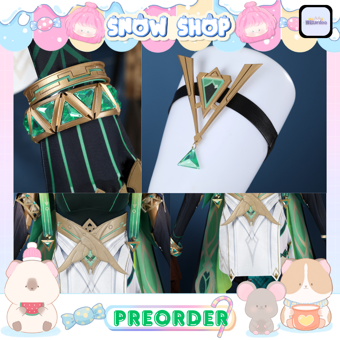 รูปภาพสินค้า 【Pre-Order】ร้าน lardoo娜多– ชุดคอสเพลย์ Nefer Genshin Impact รูปภาพสินค้า 【Pre-Order】ร้าน lardoo娜多– ชุดคอสเพลย์ Nefer Genshin Impact