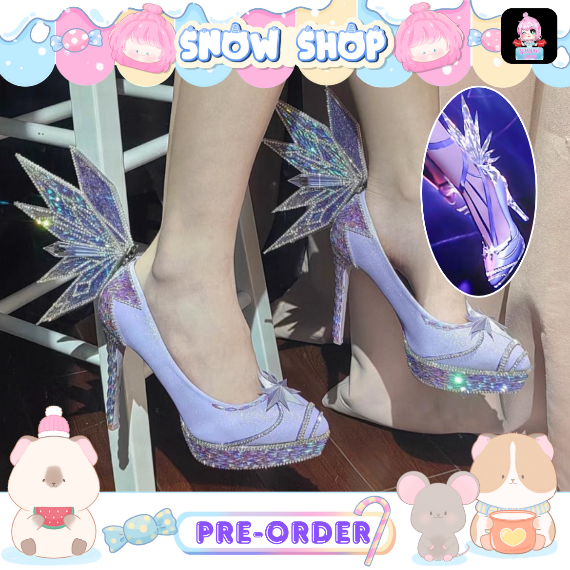 รูปภาพสินค้า 【Pre-Order】ผนึกเทพบัลลังก์ราชันย์ - รองเท้าไฉ่เอ๋อร์ ร่างตื่นเทพ