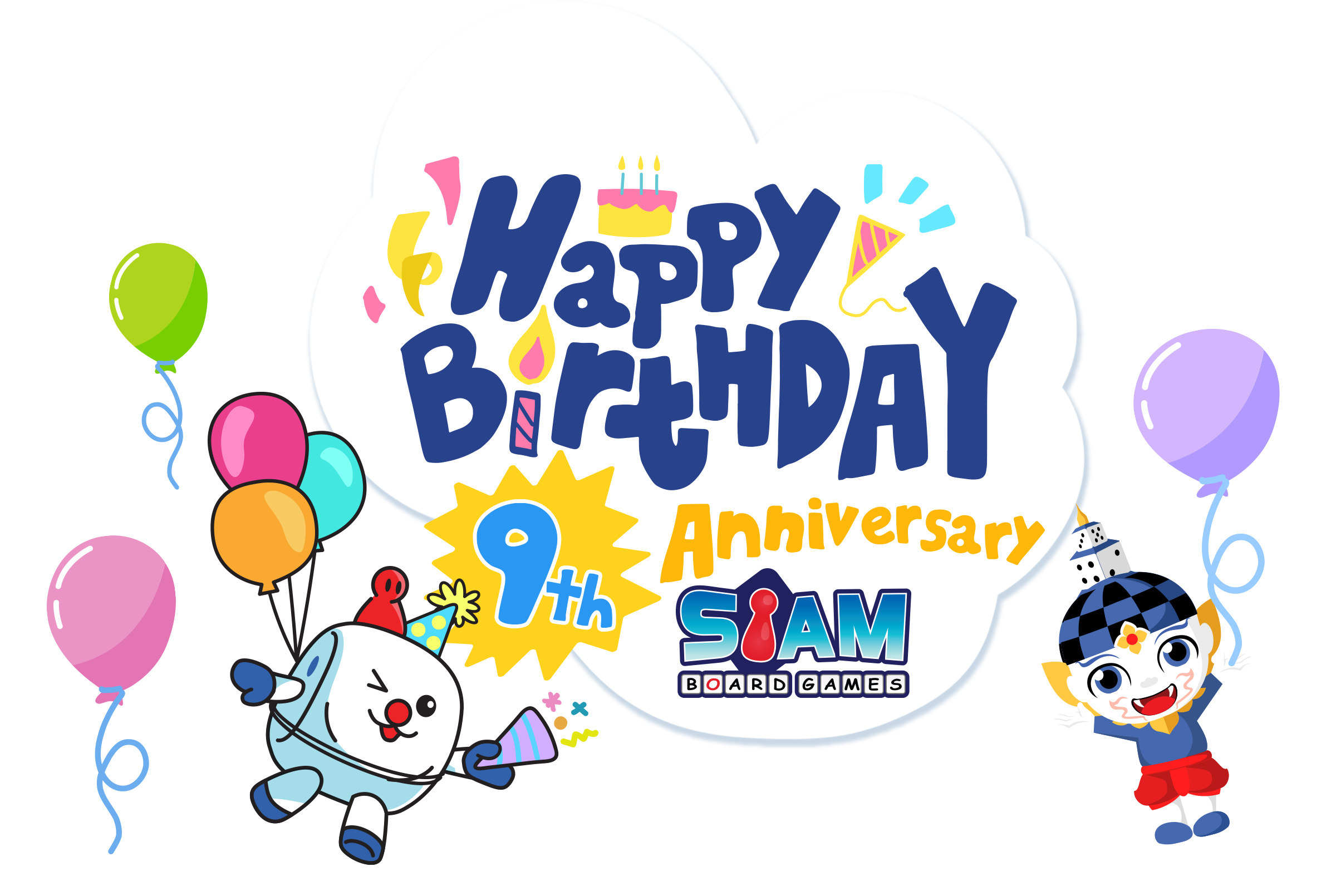 Happy Birth Day 9th Anniversary