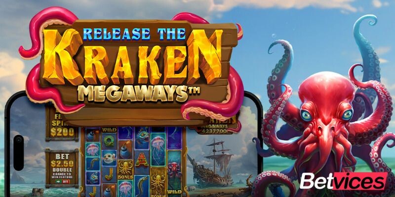 Betvice เกม Release The Kraken Megaways สล็อตคราเคน ปลาหมึกยักษ์ ท้ายบท