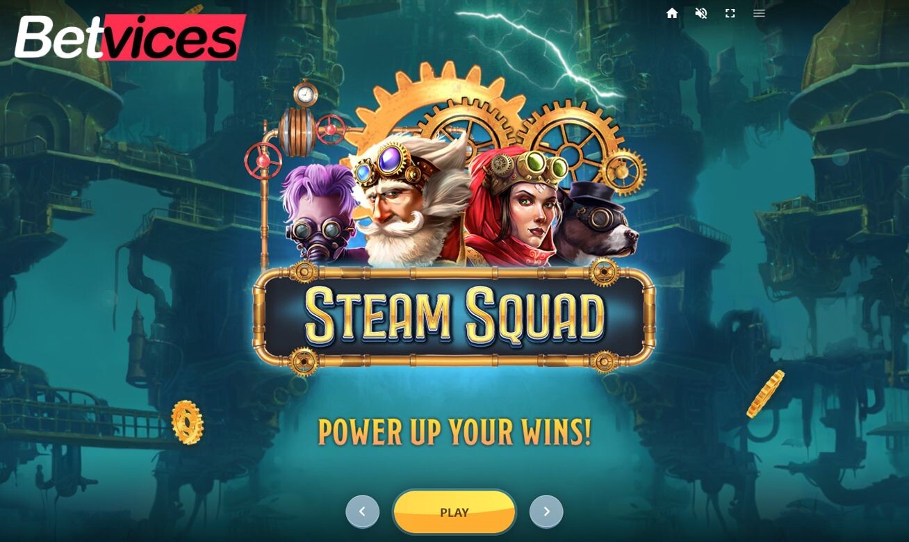 Betvice เกม Steam Squad สล็อตสตรีมสควอท ท้ายบท