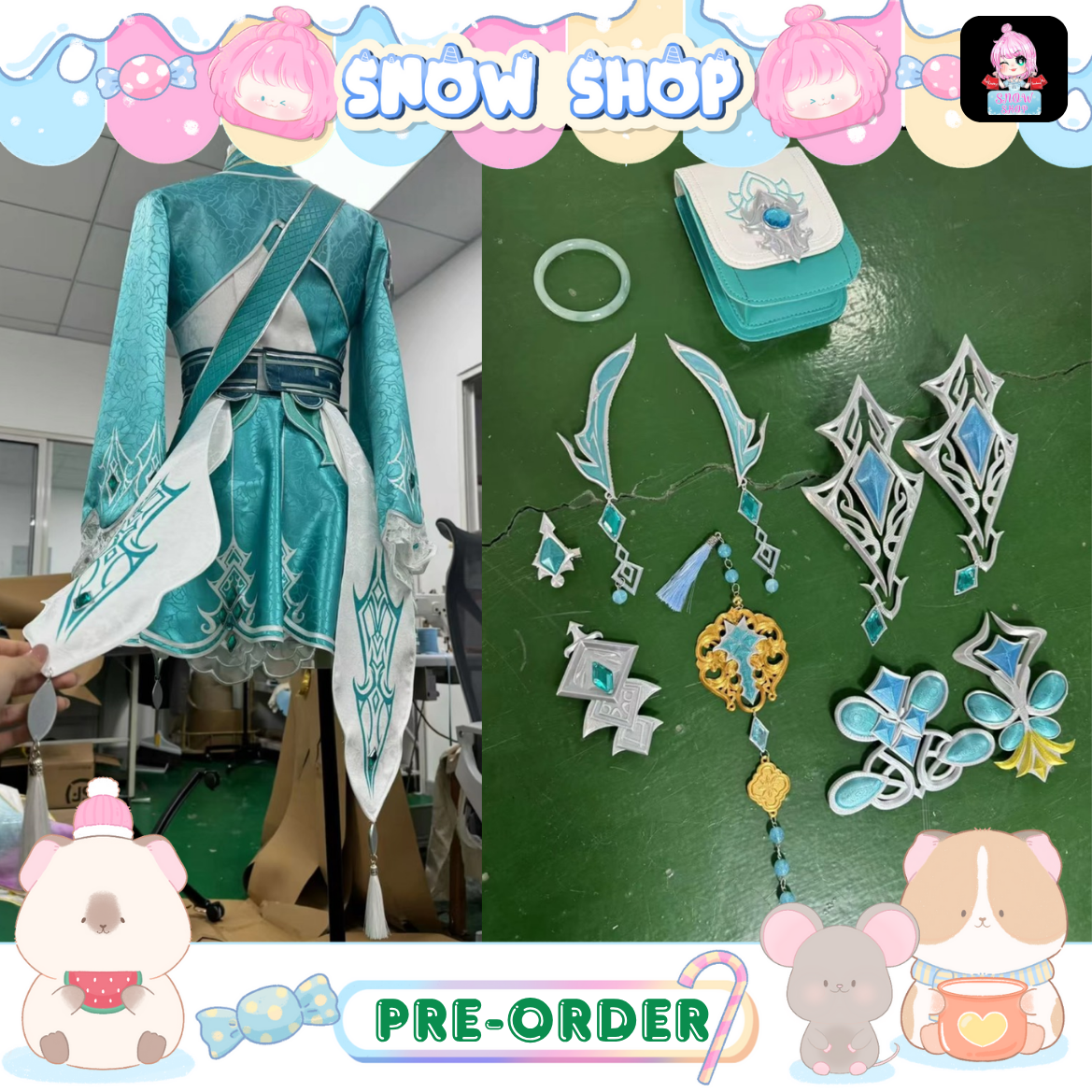 รูปภาพสินค้า 【Pre-Order】วิถีกระบี่เฉินซิน - ชุดคอสเพลย์ นิ่งหรงหรงเด็ก