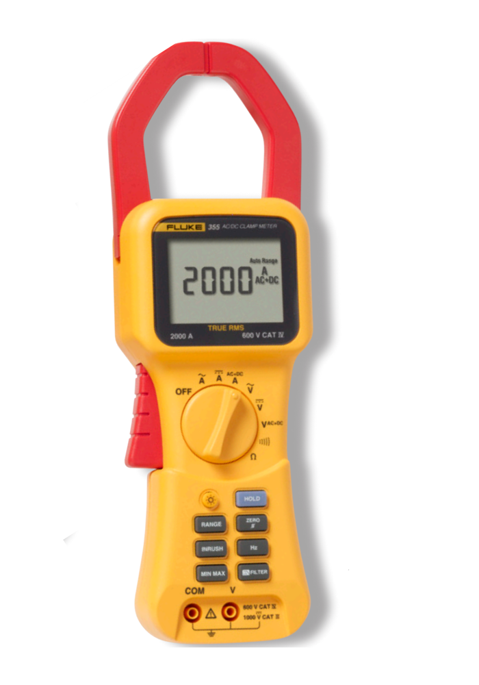 Fluke 355 AC/DC TRMS Clamp Meter,2000A