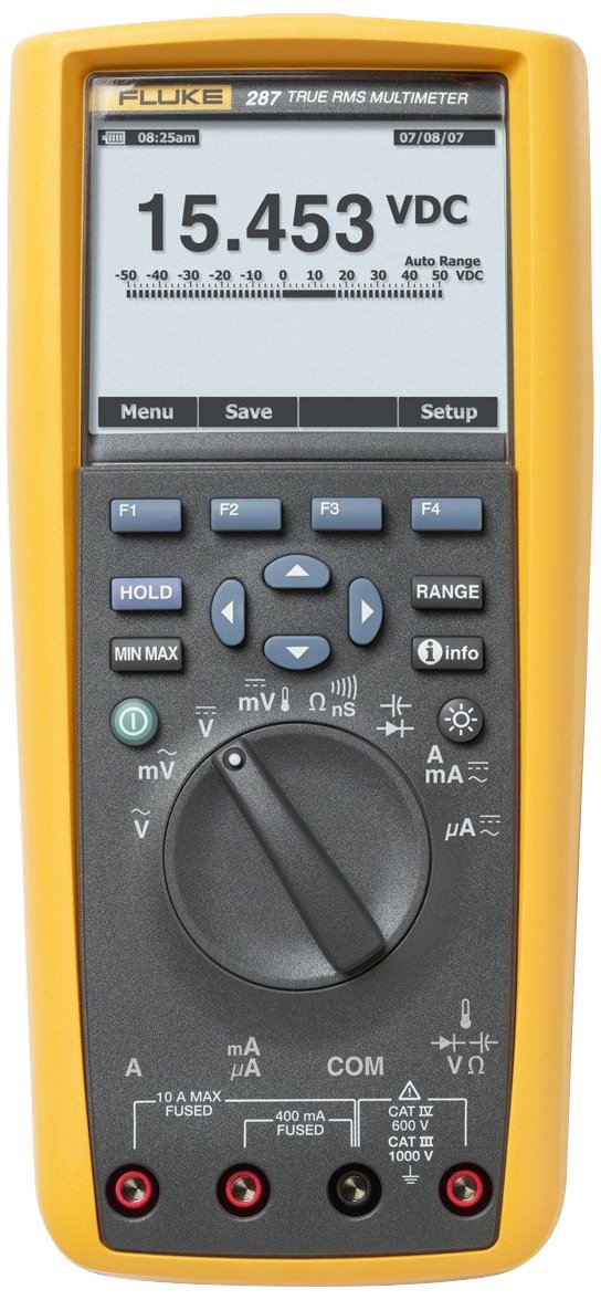 Fluke 287 TRUE-RMS Electronic Logging Multimete