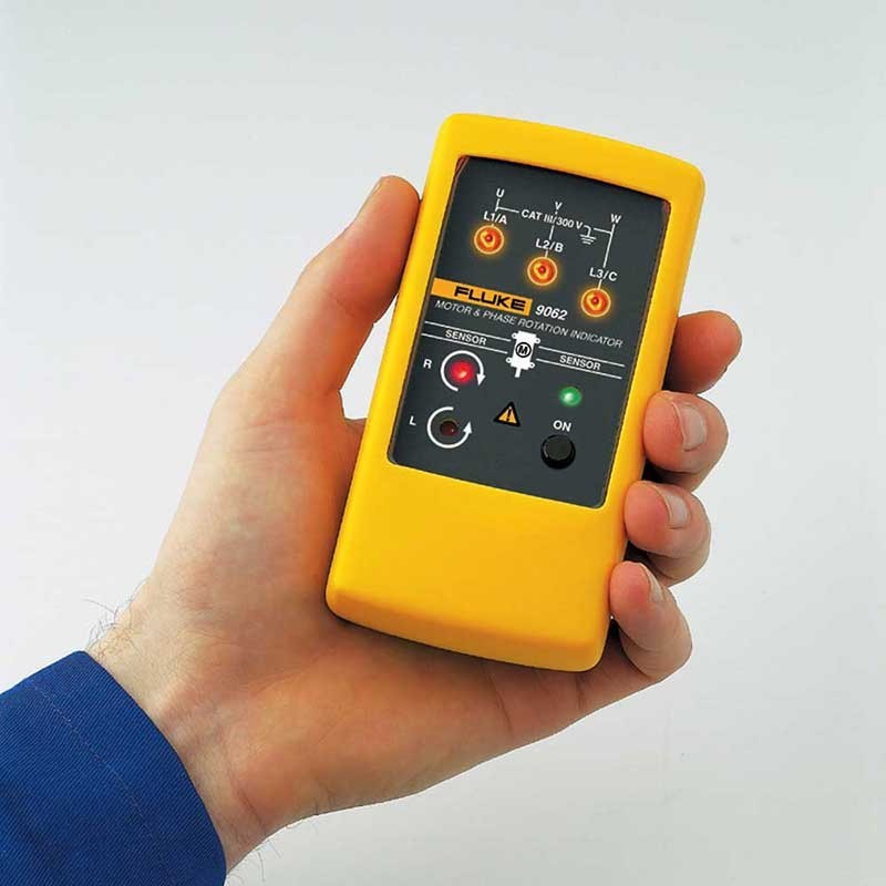 Fluke 9062 Motor and Phase Rotation Indicator