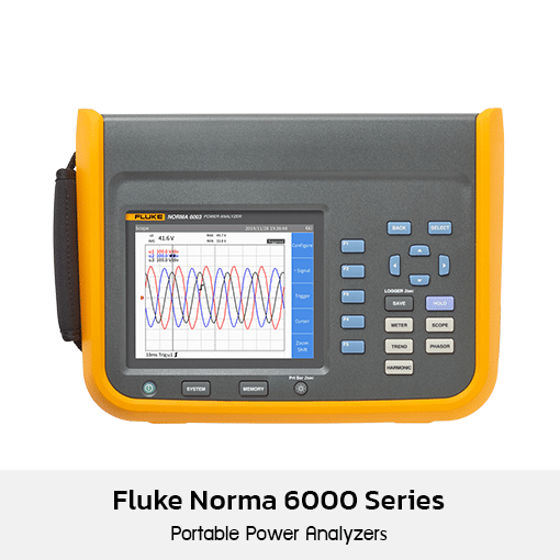 Fluke Norma 6000 Series Portable Power Analyzers