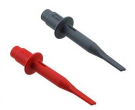 Fluke HC120-IV Hook Clips, red and gray, set of 2