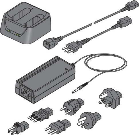 Fluke EDBC290 External Dual-Bay Charger for Sonic Industrial Imager