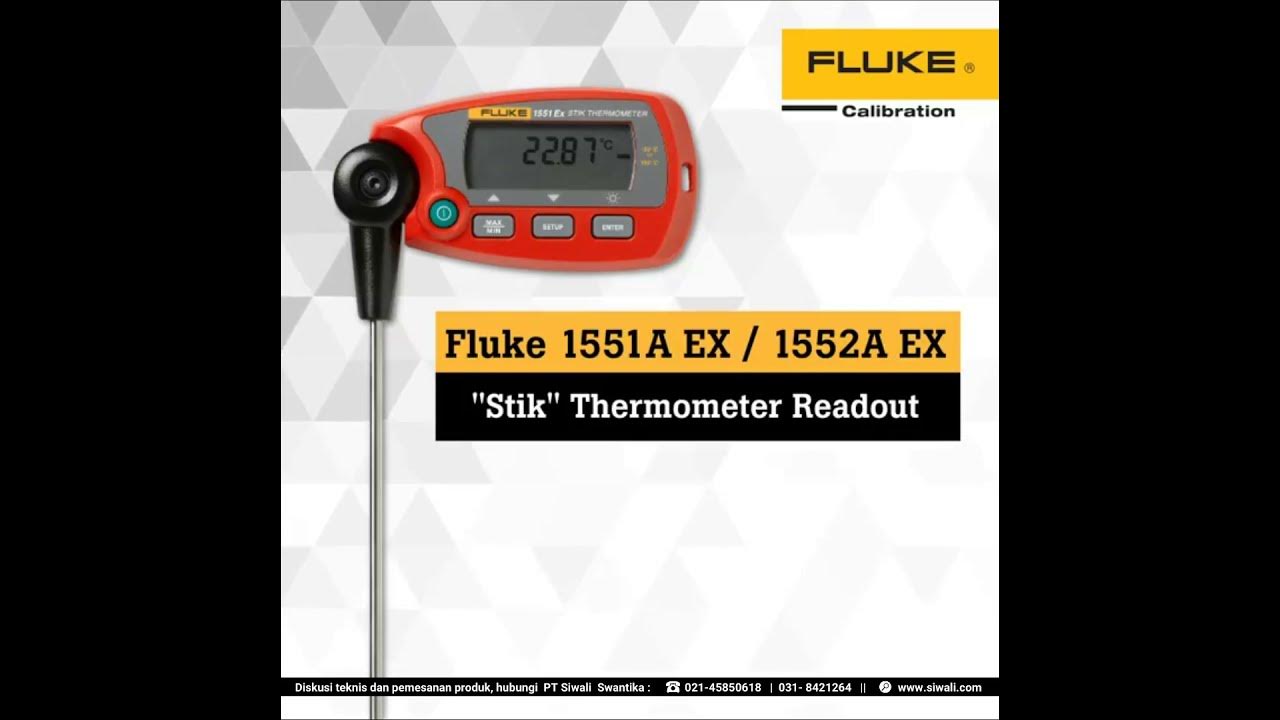 Fluke 1551-CBL RS-232 Cable for 1551A Ex/1552A Ex Stik Thermometer Readouts