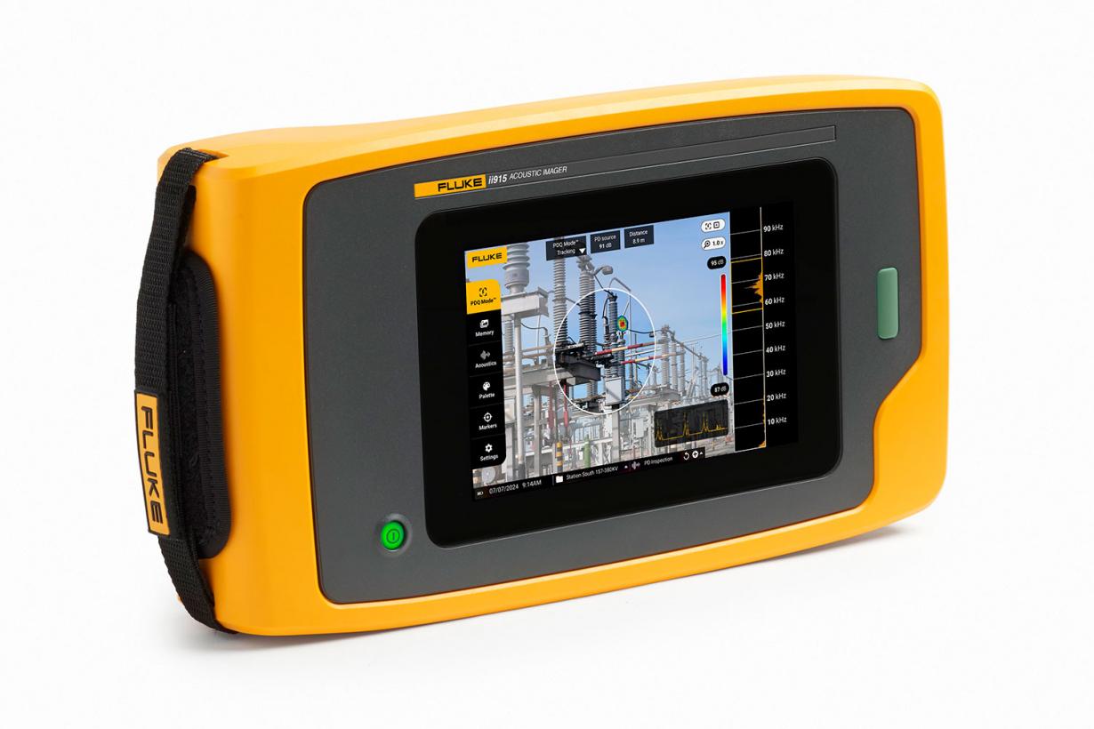 Fluke ii915/FPC3 Acoustic Imager with LeakQ™, PDQ Mode™, MecQ™ and three-year premium care, 2 to 100 kHz, 393'