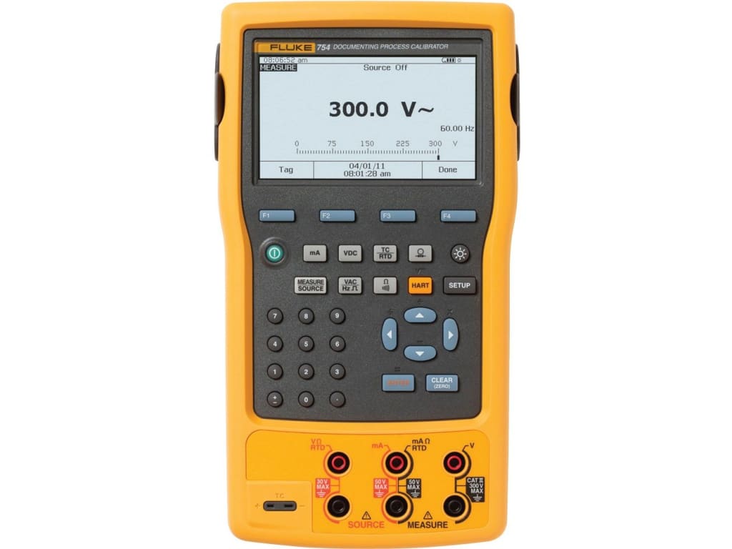 Fluke 754 Documenting Process Calibrator with HART communication