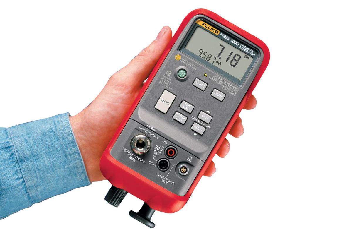 Fluke 718Ex-30G Intrinsically Safe Pressure Calibrator