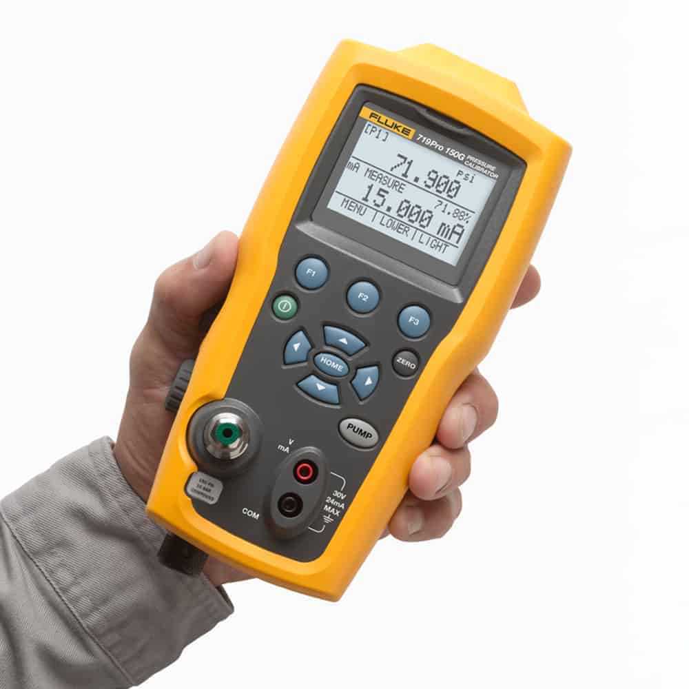 Fluke 719PRO-150G Electric Pressure Calibrator, 150 psi, 10 bar