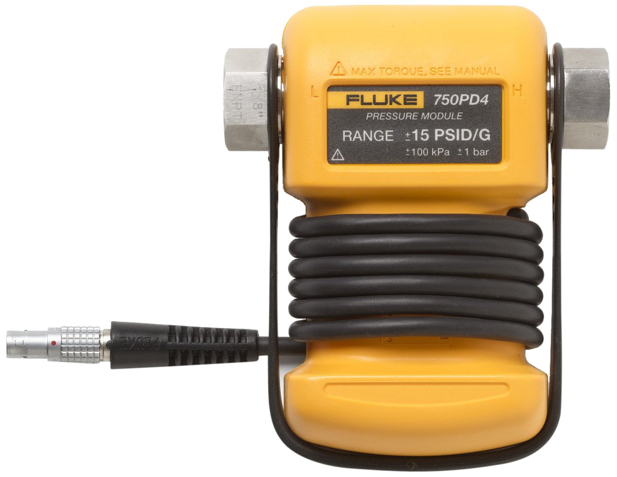 Fluke 750P09 Gauge Pressure Module, 0-100 Bar, 3X Burst Rating