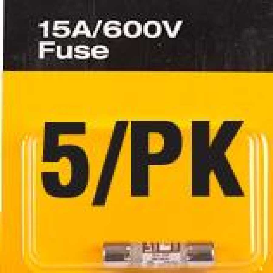 Fluke FUSE 871223, Fiber, 15A (600V)