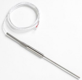 Fluke 5615-6-D Secondary Reference Temperature Standards with 5-pin DIN for Tweener Thermometers, 6 x 0.188in