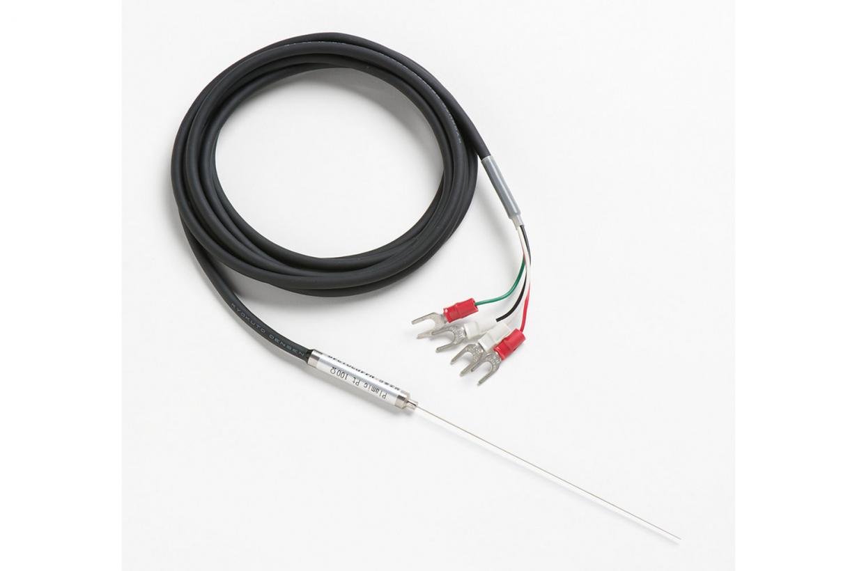 Fluke 5622-05-G Fast Response Platinum Resistance Thermometer (PRT) with Gold Pins, 0.02in, 6ft Lead