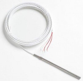 Fluke 5623B-6-B Precision RTD Freezer Probe with Bare Wire, 6 x 0.25in, -100 to 156°C