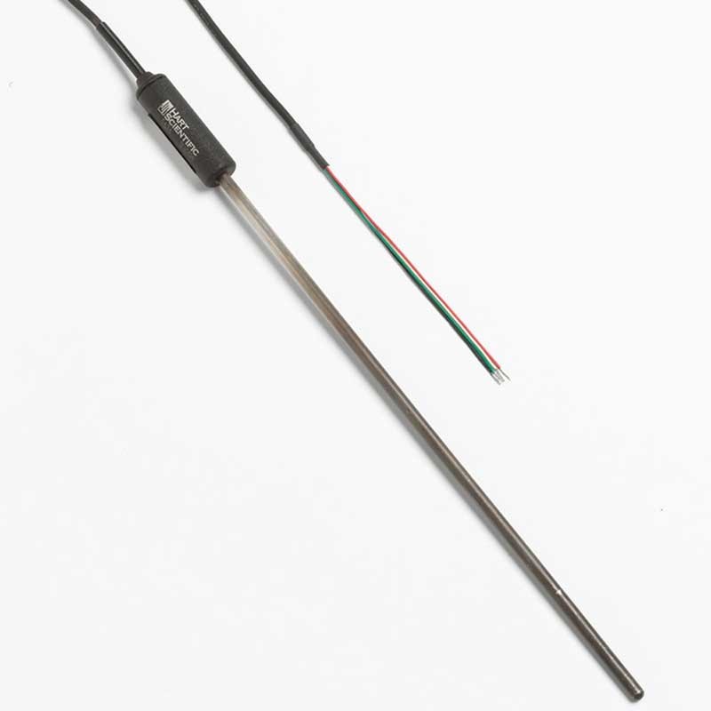 Fluke 5626-12-G Secondary Standard Platinum Resistance Thermometer (PRT) with Gold Pins, 12 x 0.25in, 100Ω