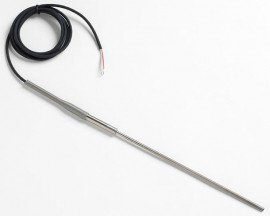 Fluke 5627A-9-B Precision Thermometer/RTD Temperature Probe with Bare Wire, 9 x 0.19in, -200 to 300°C