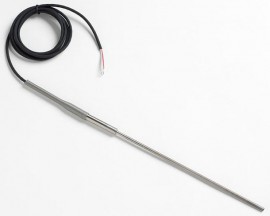 Fluke 5627A-9-G Precision Thermometer/RTD Temperature Probe with Gold Pins, 9 x 0.19in, -200 to 300°C